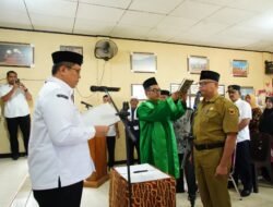 Ayandi Dilantik Jadi Pj Wali Nagari Batu Taba