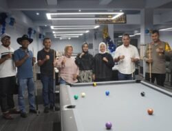 Wawako Allex Resmikan Absolute Billiard