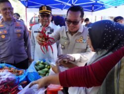 Bupati Eka Putra Dukung Penuh Polres Tanah Datar Gelar Gerakan Pasar Murah