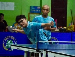 Atlet Tenis Meja Sumbar, Riau, dan Jambi Adu Ketangkasan di Papako 2025