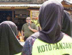 Wako Hendri Arnis Buka IPBL Cup I, 20 Tim RT Koto Panjang Adu Skill di Lapangan Voli