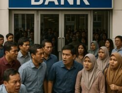 Warga Padang Cabut Dana Tabungan Anak Imbas Pemblokiran Rekening
