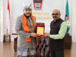 Wali Kota Padang Jajaki Kerja Sama Strategis Dengan Konsulat Jenderal India