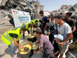 ASA Charity Salurkan Bantuan Dapur Umum Untuk Pengungsi Gaza