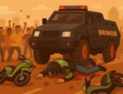 Ricuh Demo DPR, Ojol Tewas Terlindas Barracuda Brimob: Massa Balik Serbu Aparat