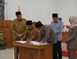 DPRD Bersama Pemda Tandatangani Nota Kesepakatan Tentang KUA dan PPAS APBD Tahun 2026