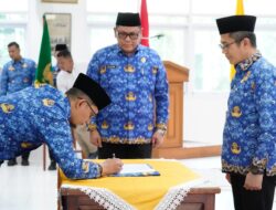 H. Abdurrahman Hadi Dikukuhkan Sebagai Ketua Dewan Pengurus KORPRI Tanah Datar