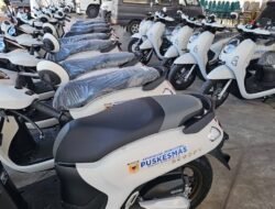 23 Unit Kendaraan  Diserahkan Pada Puskesmas