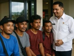 Nelayan Aceh Timur Dipulangkan Dari Thailand Usai Selesaikan Proses Hukum