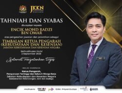 Mohd Radzi Bin Omar Dilantik Sebagai Timbalan Ketua Pengarah JKKN Malaysia
