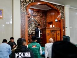 Kapolda dan Bupati Solok Subuh Berjamaah di Masjid Ummi Alahan Panjang