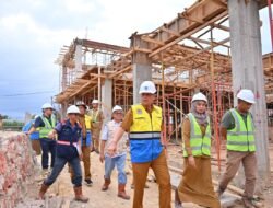 Pemko Payakumbuh Via Tim Pembina Lakuhan Monitoring Pembangunan Puskesmas