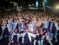 Kota Solok Semarak! Penampilan Darak Badarak Meriahkan Malam Kesenian di Taman Syech Kukut