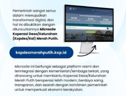 Microsite Koperasi Merah Putih Diluncurkan, Pemerintah Percepat Digitalisasi Ekonomi Desa