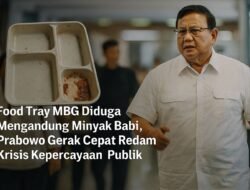 Food Tray MBG Diduga Mengandung Minyak Babi, Prabowo Gerak Cepat Redam Krisis Kepercayaan Publik
