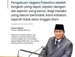 Prabowo Menggema di PBB: Seruan Damai dari Indonesia Untuk Dunia