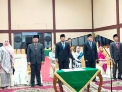 Pemkab Sijunjung Lantik Pejabat Eselon II, Perkuat Struktur dan Pelayanan Publik