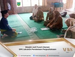 Masjid Jadi Pusat Literasi, DPK Padang Panjang Lakukan Pendataan Perpustakaan