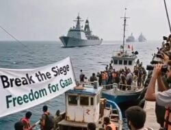 Aktivis Indonesia Ikut Misi Kemanusiaan Internasional untuk Gaza, Kibarkan Merah Putih di Tengah Laut