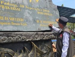 Tugu Gempa Dipercantik Jelang Peringatan 30 September