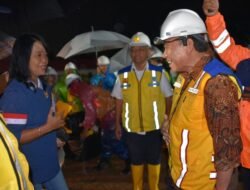 Wamen PU Tinjau Proyek Normalisasi Batang Kandis