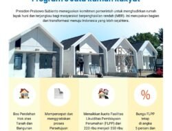 Presiden Prabowo Tegaskan Komitmen 3 Juta Rumah MBR, 8 Terobosan Strategis Diluncurkan