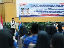 Wako Ambil Sumpah PNS dan Lantik Jabatan Fungsional PPPK