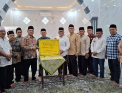 Bupati Resmikan Masjid Nurul Huda Sungai Aur