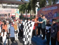Wawako Padang Ikuti Jalan Sehat HUT ke-80 PT Garam, Kampanyekan Gaya Hidup Sehat