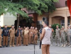 Wako Solok Pimpin Apel Gabungan Pembersihan Pasca Bencana