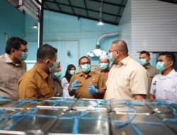 Bupati Solok  Bersama Wakil Komisi VI DPR RI Andre Rosiade Kunjungi Dapur SPPG