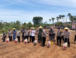 Wakil Bupati Solok Hadiri Penanaman Jagung Serentak & Peresmian Gudang Ketahanan Pangan Polri