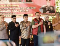 Wako Solok Bersama Direktur Reserse Narkoba Sumatera Barat Hadiri Sosialisasi