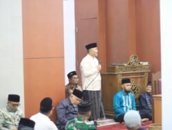 Wawako Solok Suryadi Nurdal Hadiri Tausiyah Dan Doa Dimasjid Nurul Hidayah
