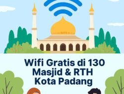 Wifi Gratis Hadir di Masjid Raya & Ruang Terbuka Hijau, Dorong Akses Digital Positif