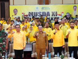 Bupati Eka Putra Tegaskan Peran Strategis Parpol Dalam Musda XI Golkar Tanah Datar