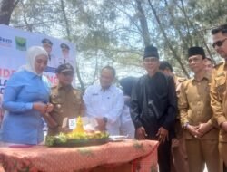 Anggota DPR RI Cindy Monica Resmikan Ground Breaking KNMP Ketapiang