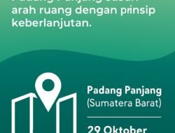 Kota Padang Panjang Dorong Tata Ruang Berbasis Keberlanjutan