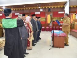 Yota Balad Lantik Enam Pejabat Baru: Jabatan Adalah Amanah