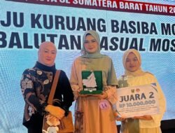 Miftahul Rizki Harumkan Padang Panjang di Ajang Desain Busana Muslimah Sumbar
