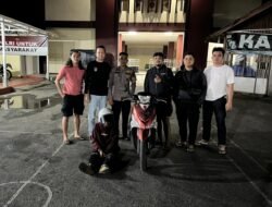 Kurang Dari 1X24 Jam, Satreskrim Polres Solok Kota Tangkap Pelaku Dugaan Pencurian Sepeda Motor