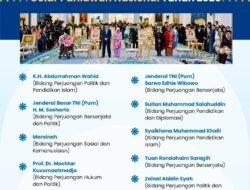 10 Tokoh Bangsa Diberi Gelar Pahlawan Nasional Oleh Presiden Prabowo