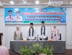 Wako Solok Buka Bimtek Digitalisasi Tingkat SMP