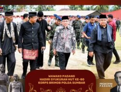 Maigus Nasir Hadiri Syukuran HUT ke-80 Brimob Polda Sumbar