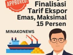 Purbaya Finalisasi Tarif Ekspor Emas, Maksimal 15 Persen