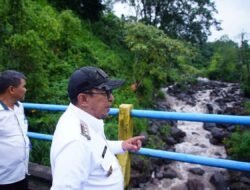 Bupati Tinjau Sabo Dam di Pasie Laweh