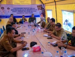Rakor Penanggulangan Bencana Sumbar Bupati Eka Putra Sampaikan Kebutuhan Mendesak