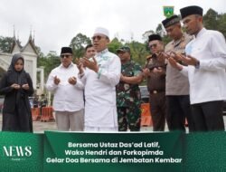 Wako Hendri, Ustad Das’ad dan Forkopimda Gelar Doa Bersama