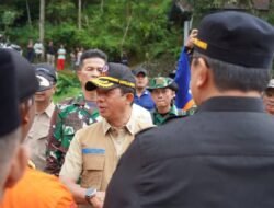 Wabup Dampingi Kepala BNPB Tinjau Kesiapan Rencana Pembangunan Huntara