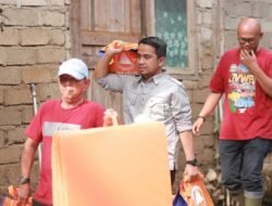 Wako Solok Turun Penyaluran Bantuan Logistik Dan Peralatan